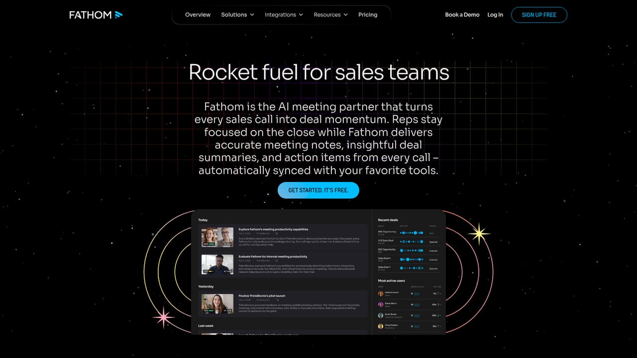 Fathom — Route output into your team tools