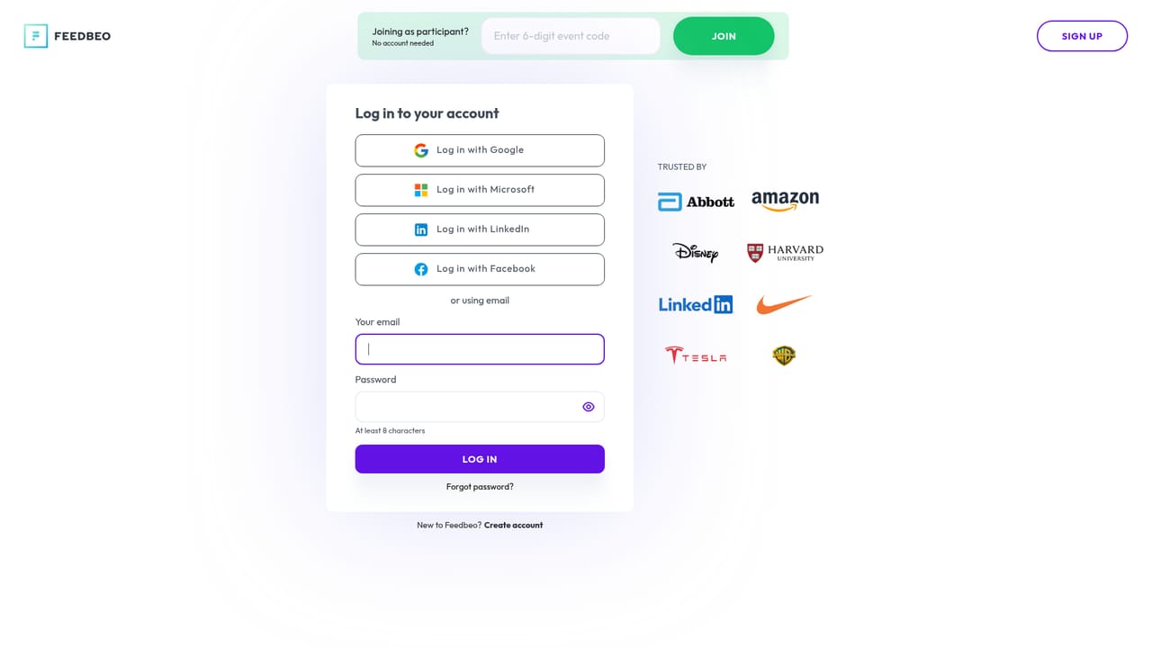 FeedBeo — Build your first event