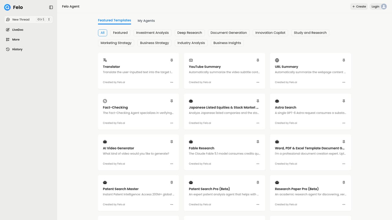 Felo — Try the agent for multi-step tasks