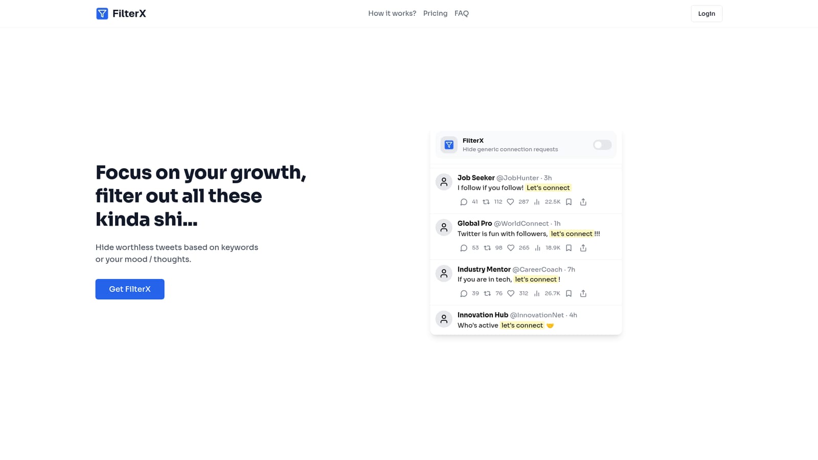 FilterX — Install the FilterX extension