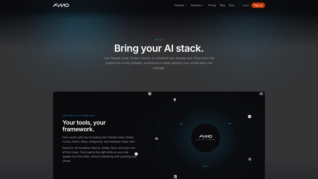 Fimo — Connect your coding agent