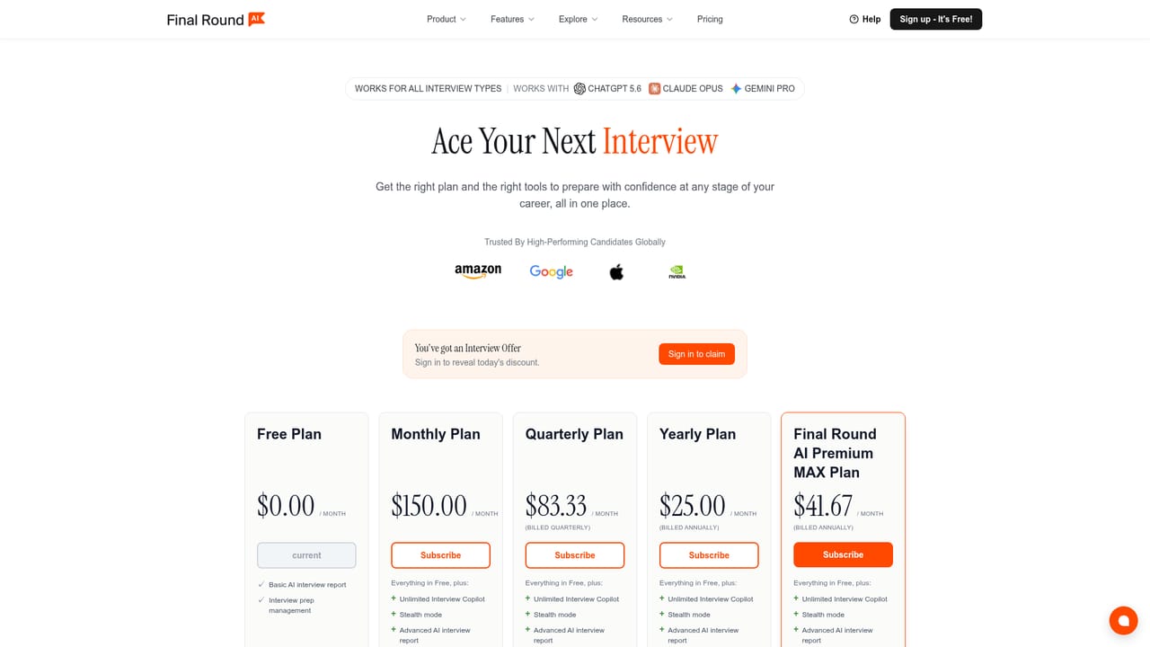 Final Round — Subscribe to Pro and go live