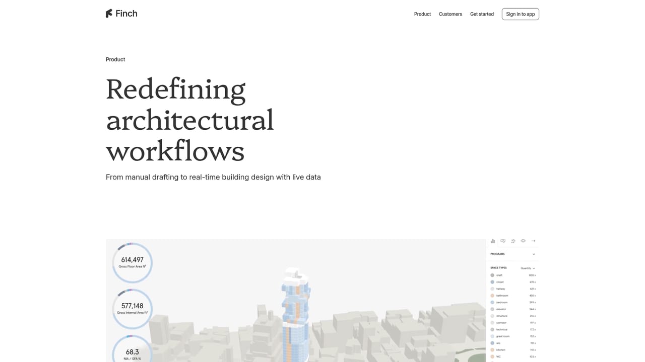Finch 3D — Review the platform overview