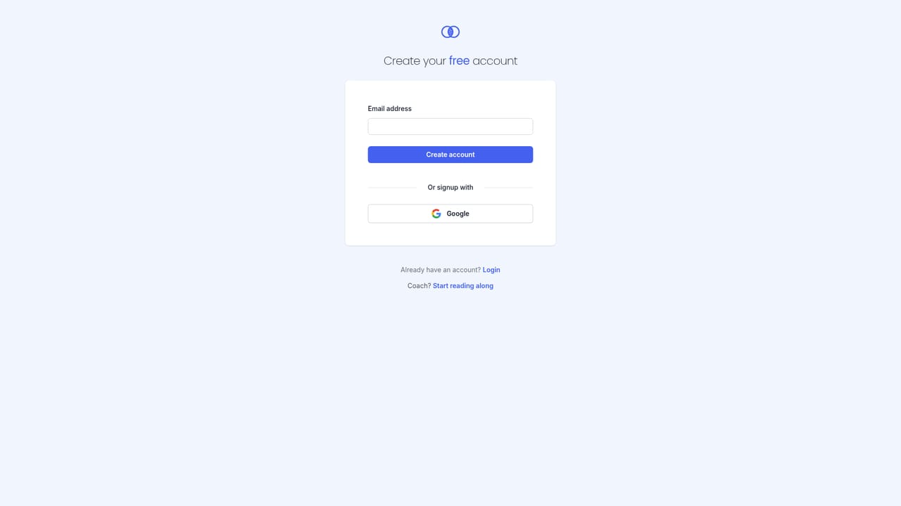 FindYourTriggers — Create your account