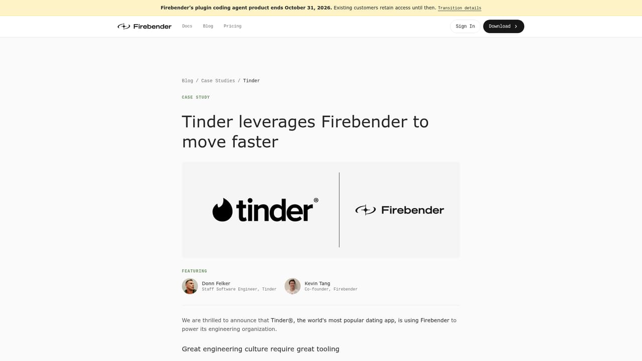 Firebender — Scale up with Heavy mode