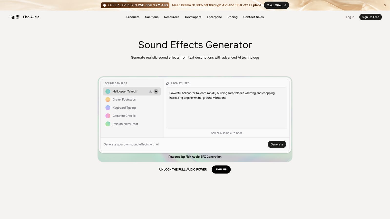 Fish Audio — Listen to the samples