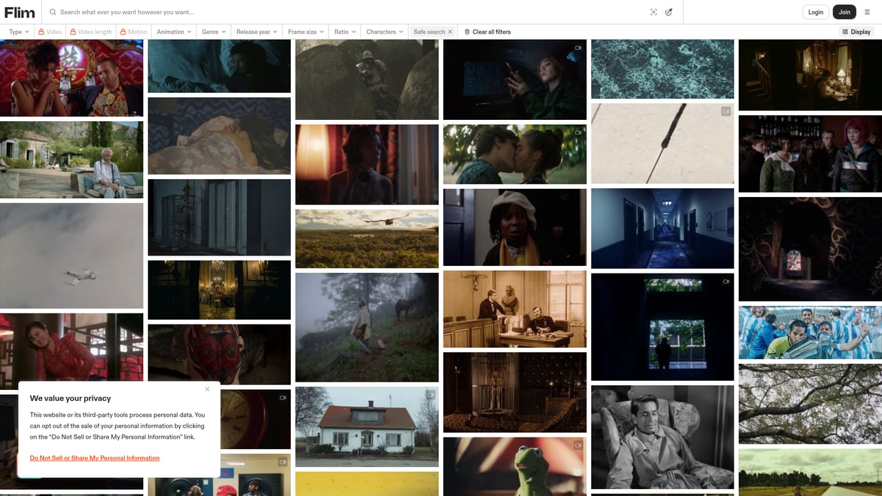 Flim — Search by mood, color or era
