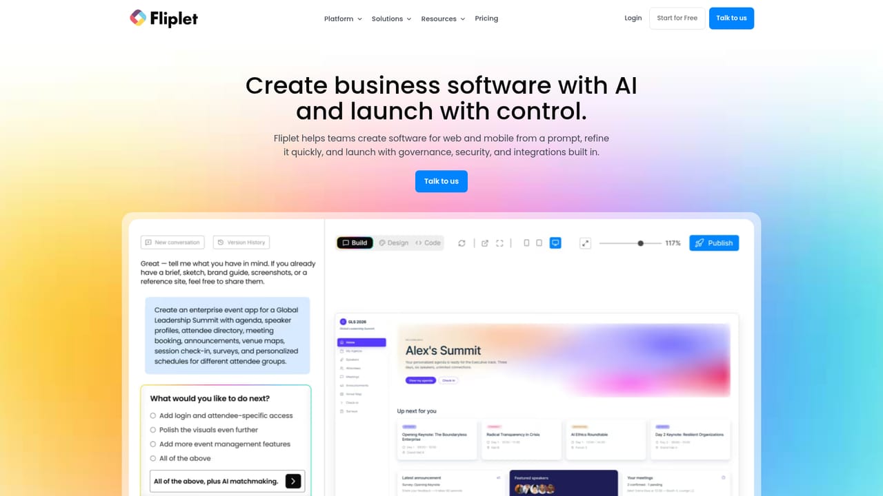 Fliplet — Review the platform and your governance needs