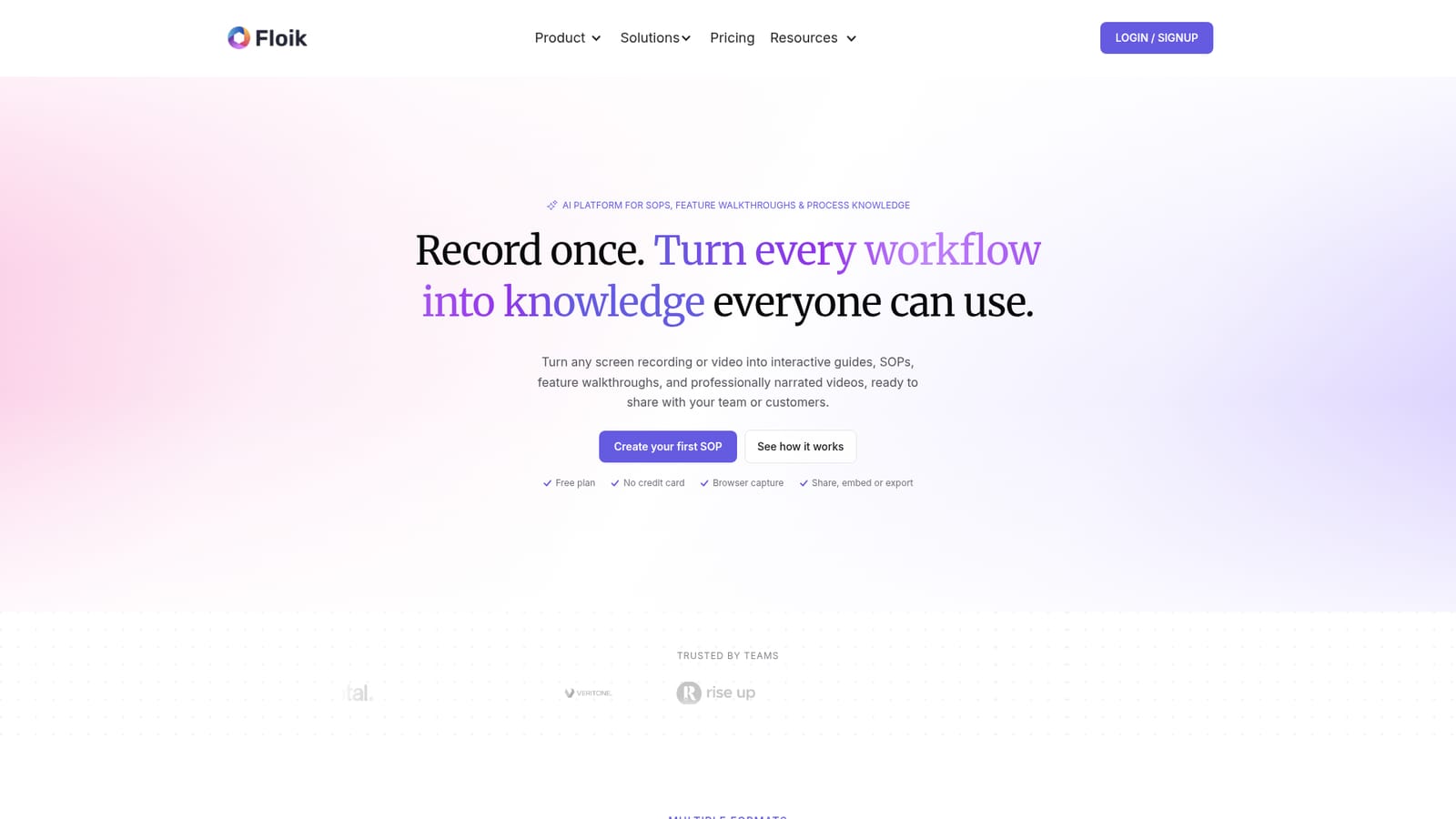 Floik — Install the Floik Chrome extension