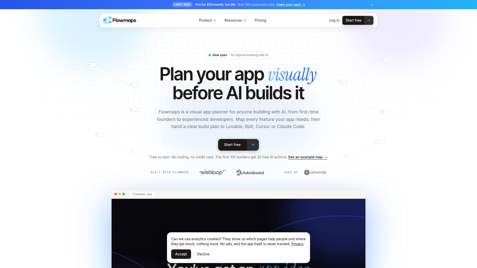Flowmaps — Create a free account