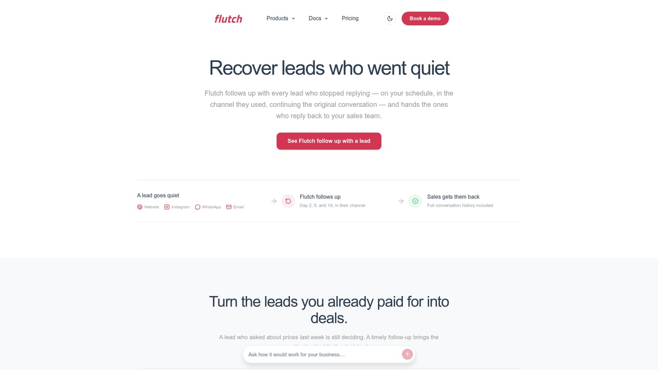 Flutch — Turn on recovery and retention stages