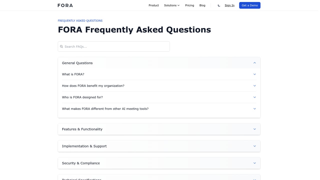 Fora Day — Read the FAQ before scoping