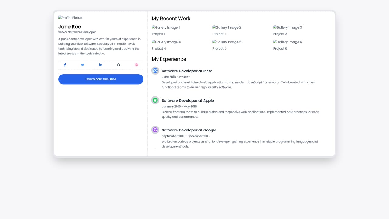 Formulator — Review example templates for inspiration