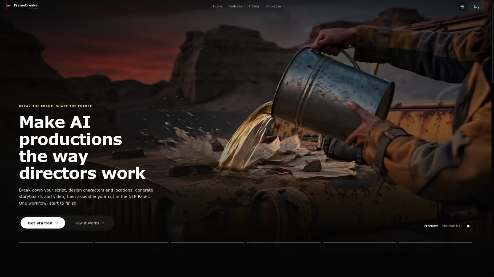 Framebreaker — Create an account