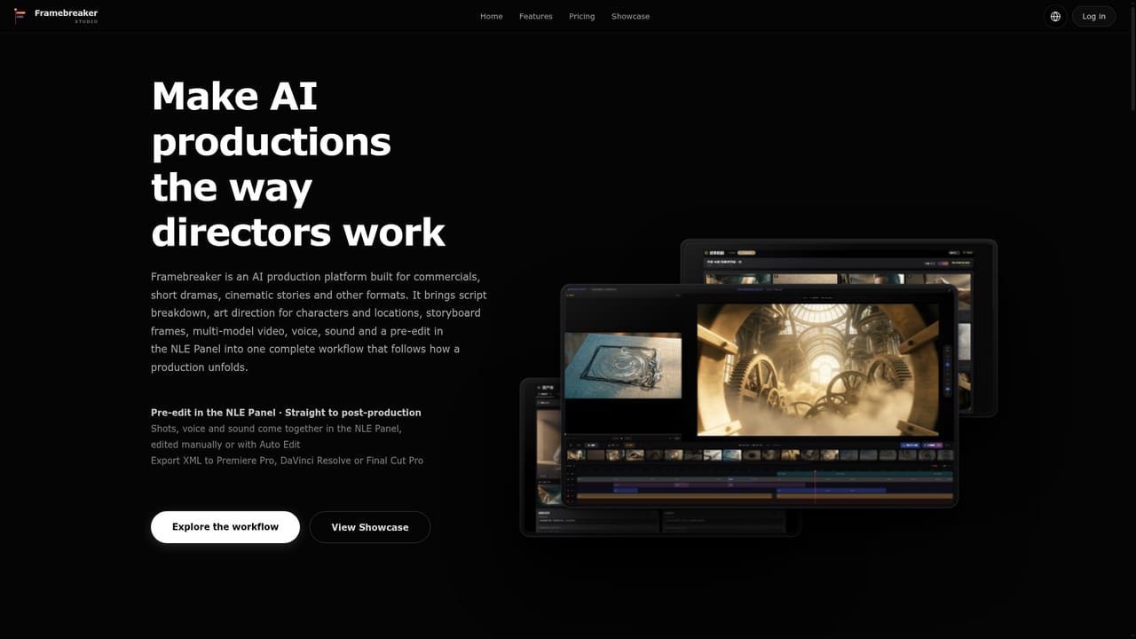 Framebreaker — Review the workflow