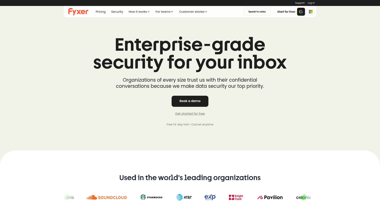 Fyxer.ai — Review the security documentation before wider rollout