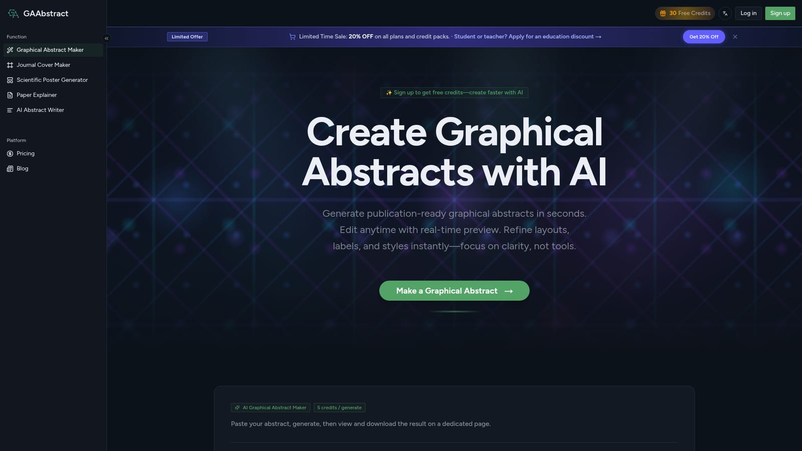 GAAbstract — Paste your abstract or upload a PDF