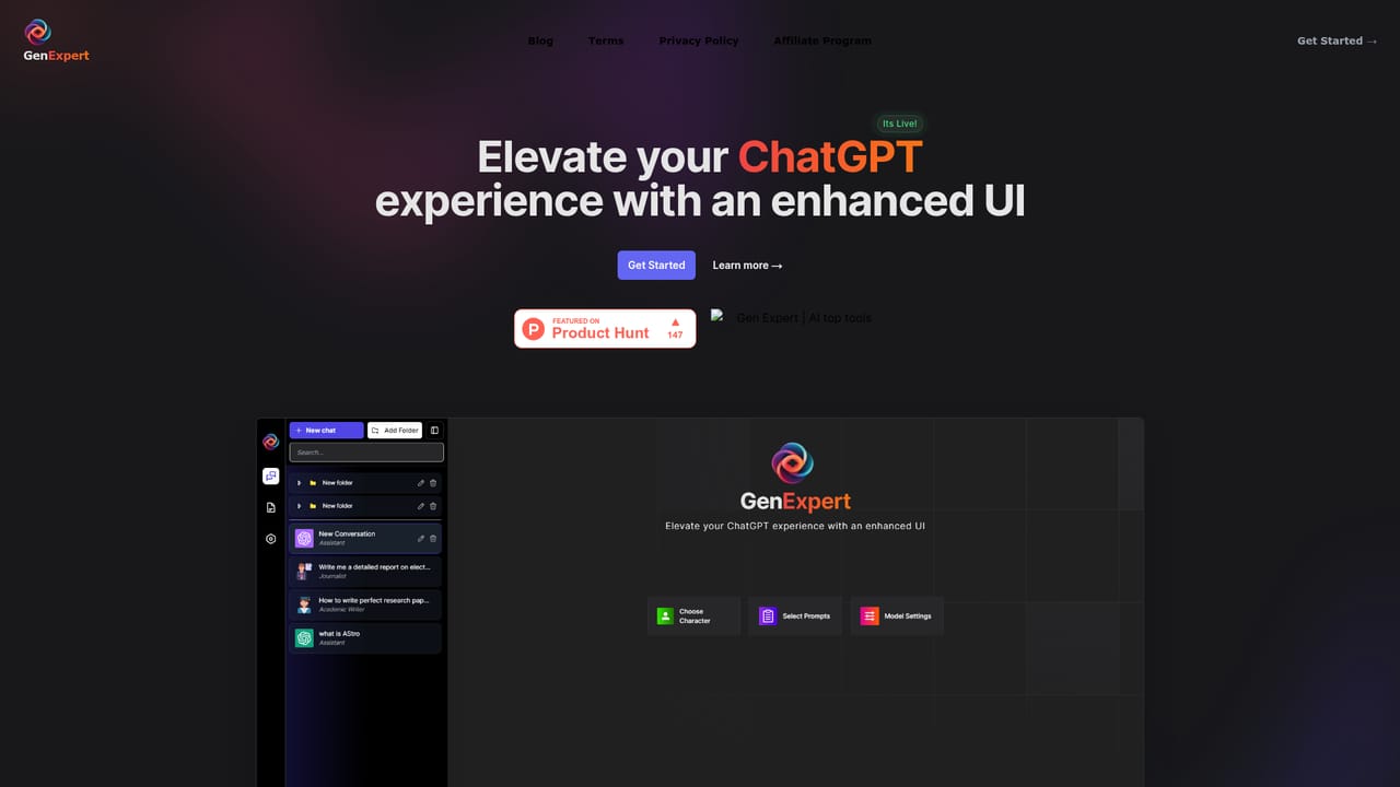 Gen Expert — Open GenExpert and set your API key