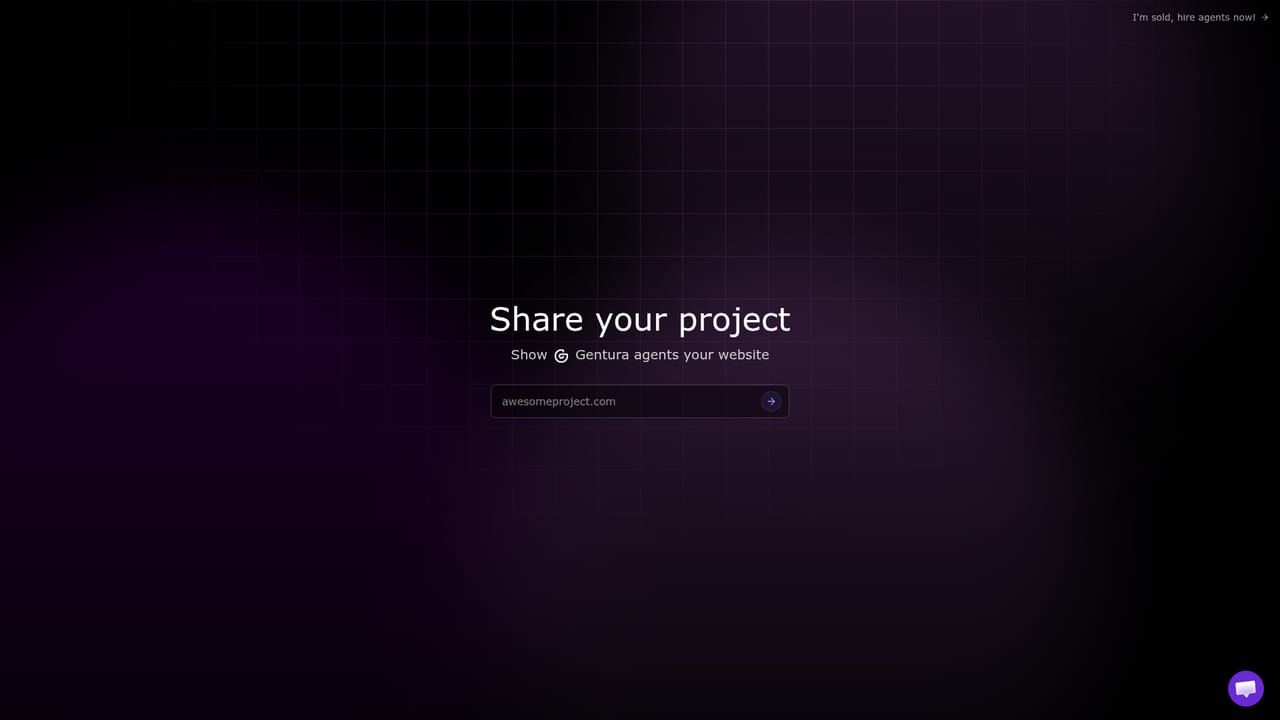 Gentura — Request access and talk to the team