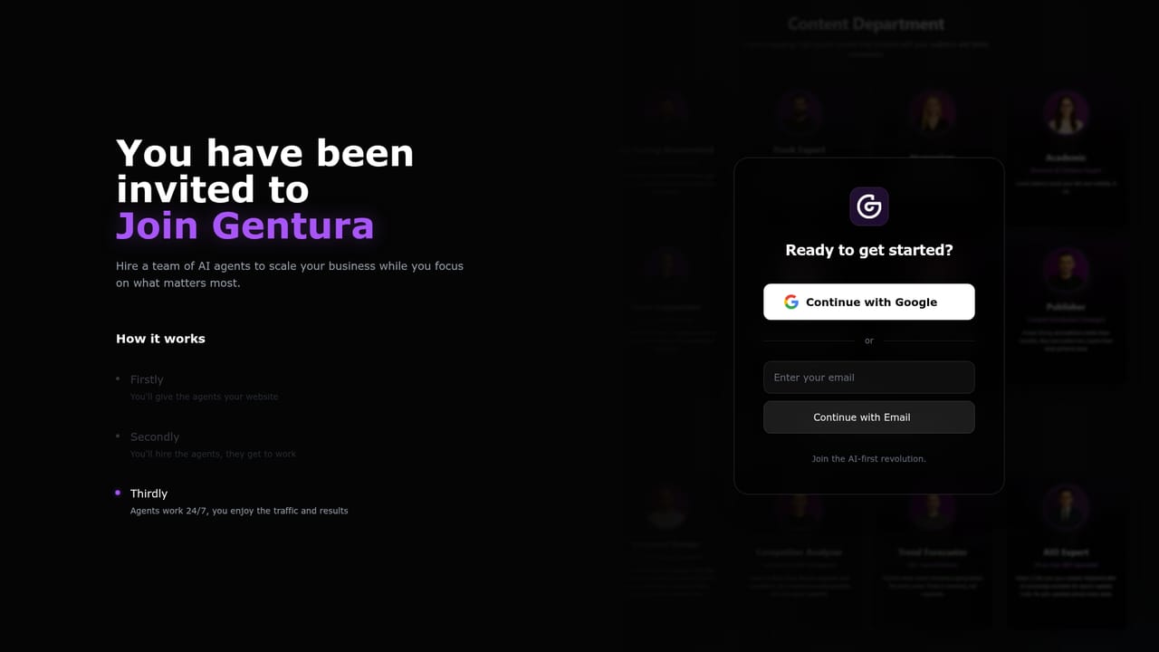 Gentura — Track rankings and AI mentions