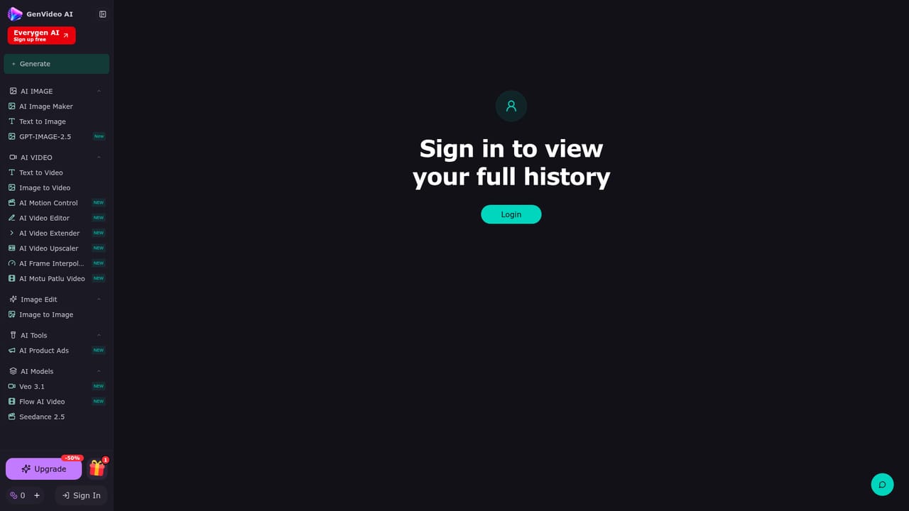 GenVideo — Generate and refine