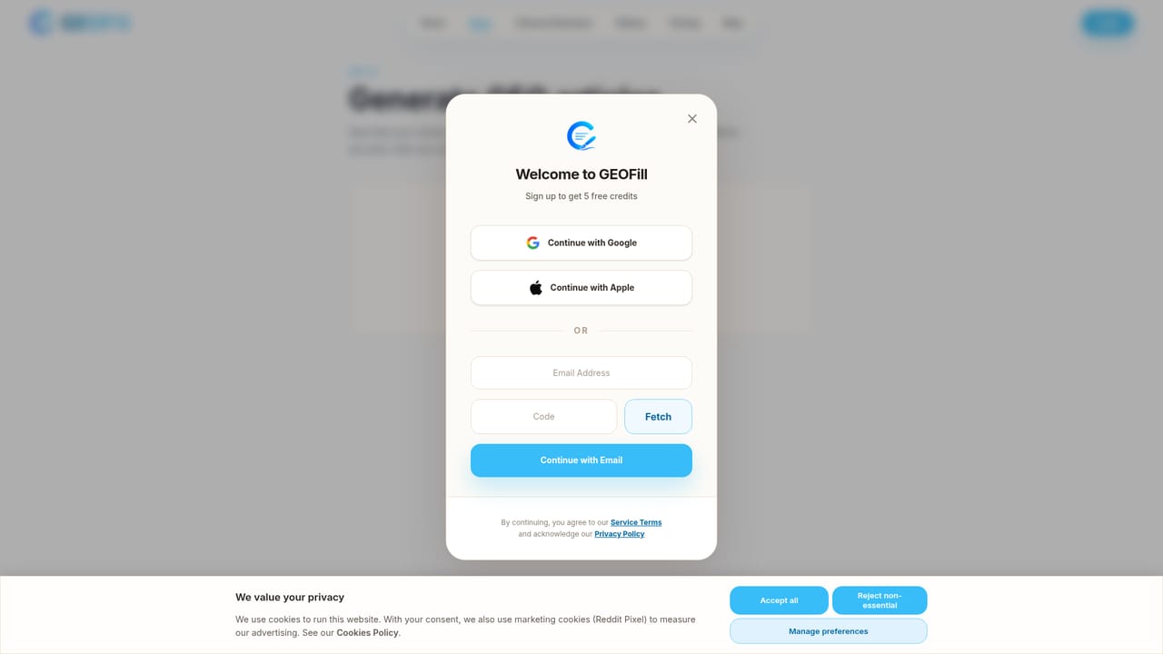 GEOFill — Prepare brief, source material and target AI queries