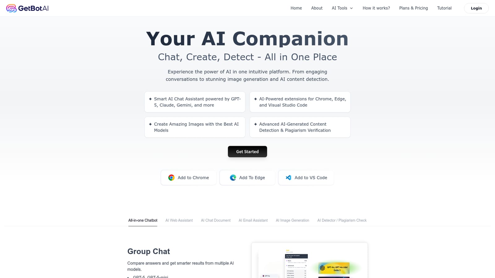 GetBotAI — Open the GetBotAI site