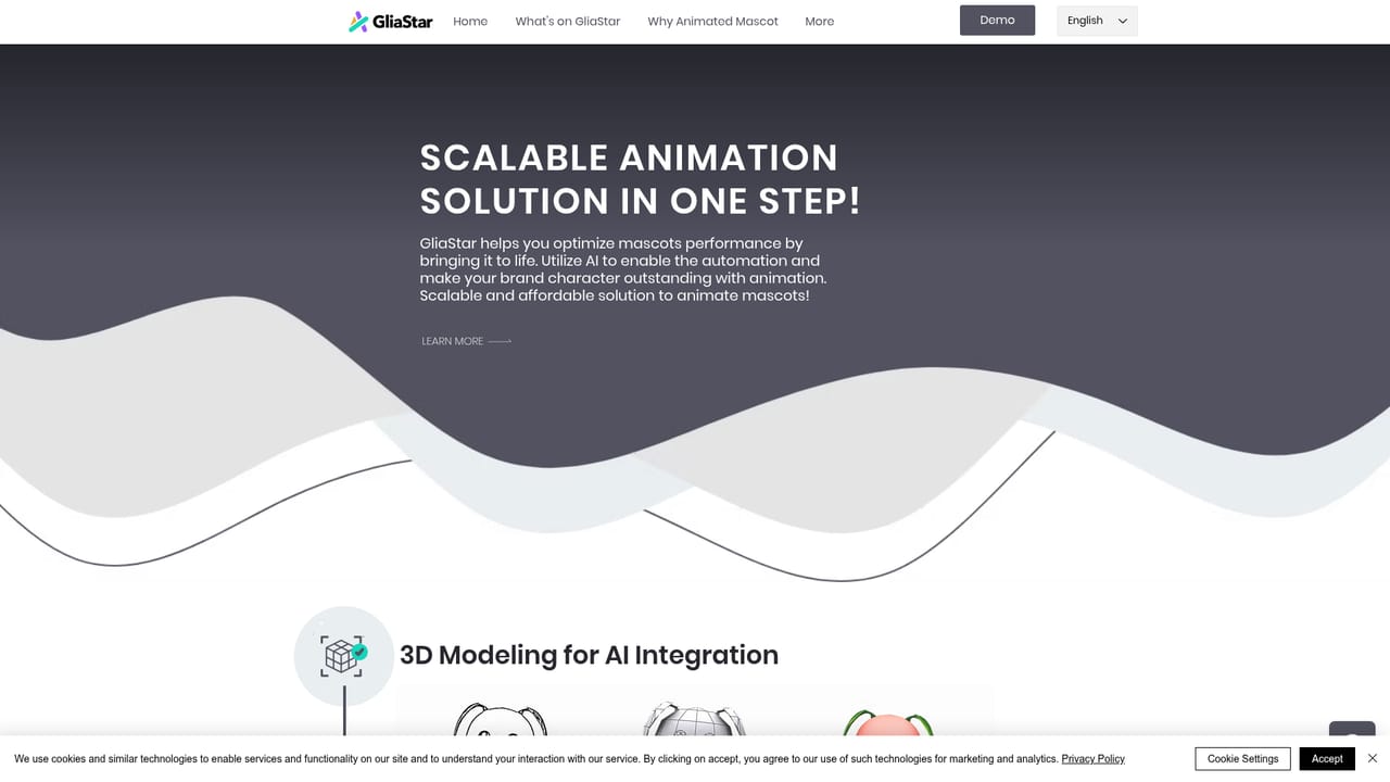 GliaStar — Prepare your 2D or 3D mascot design