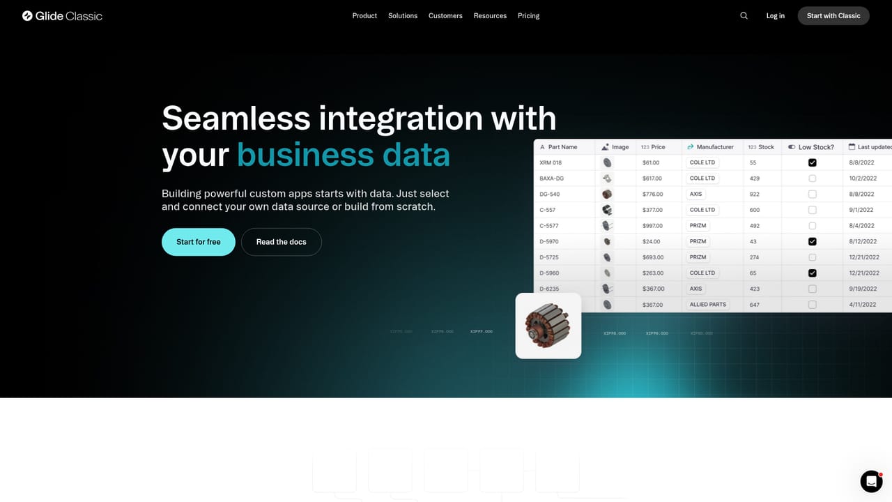 Glide Apps — Connect your data