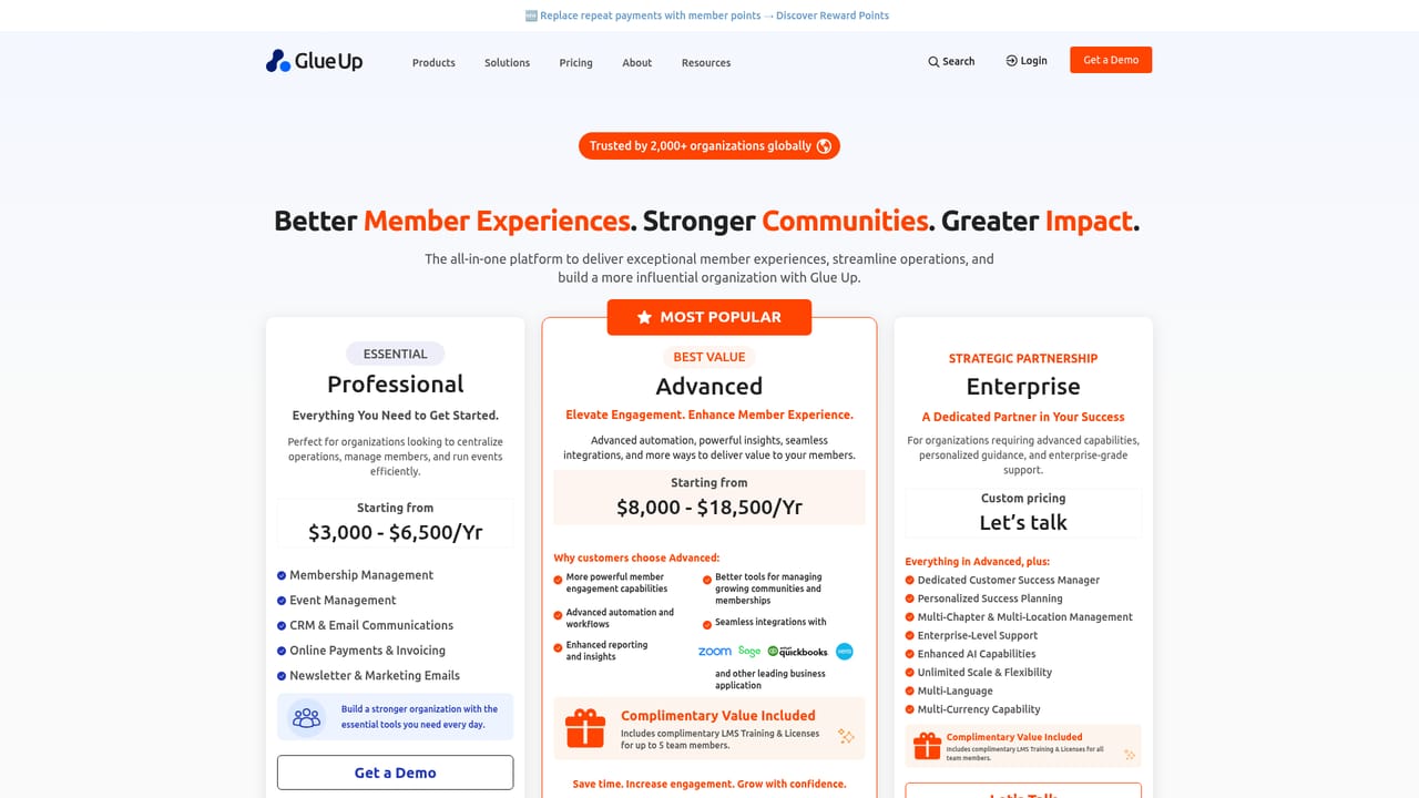 Glue Up AI Copilot — Check the plans and confirm Copilot availability