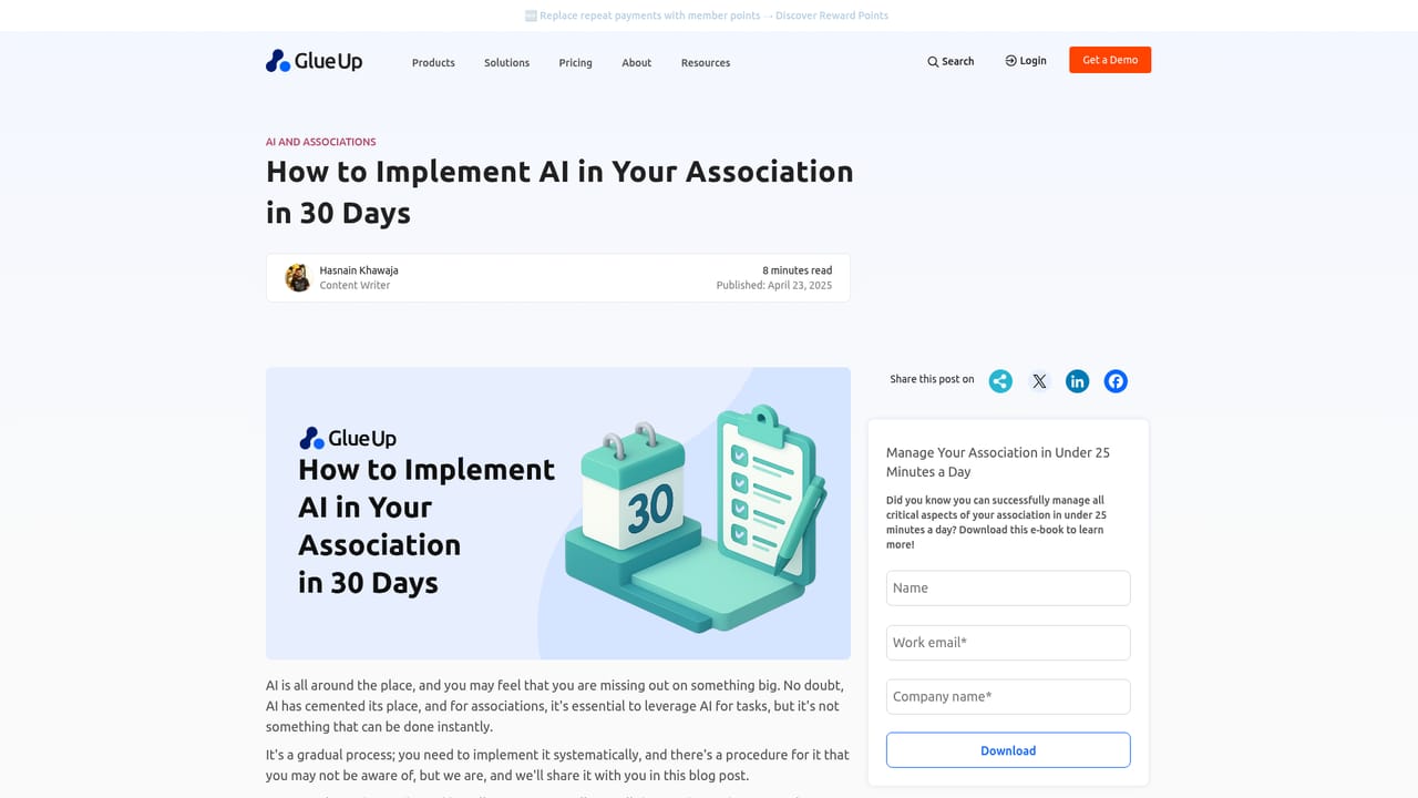 Glue Up AI Copilot — Read the AI adoption guidance before scaling