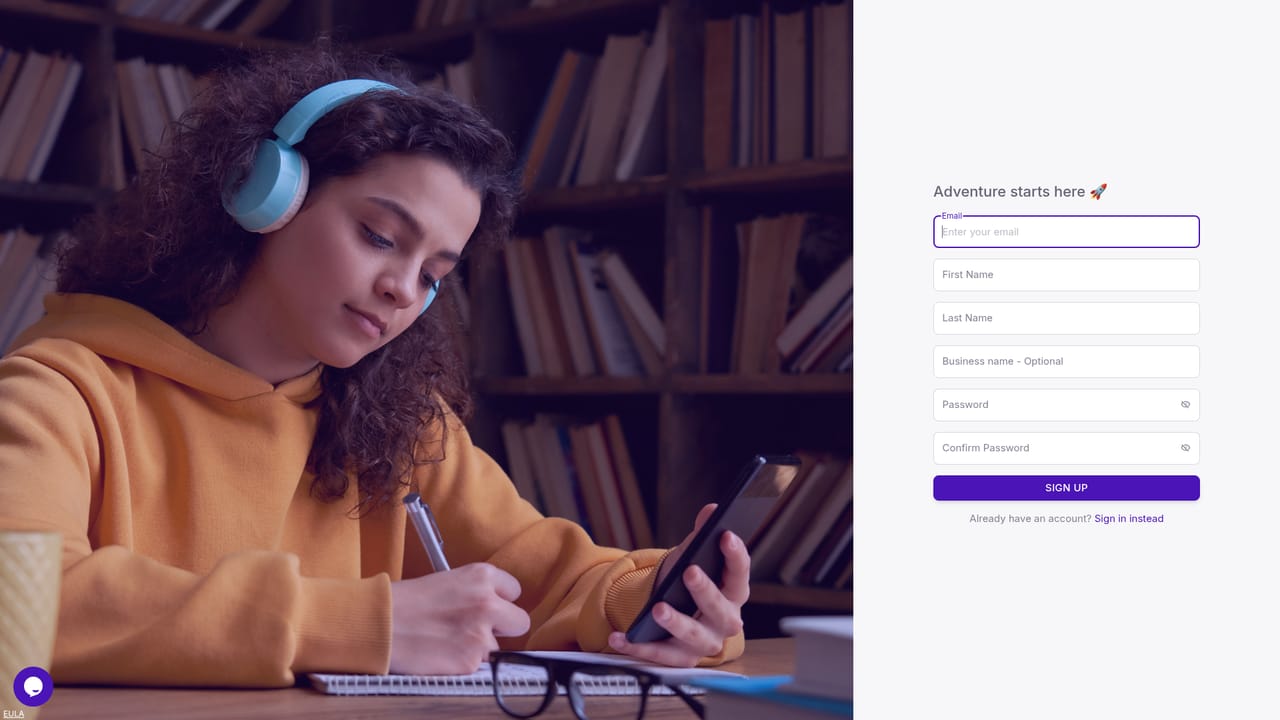 Gotalk — Create your account
