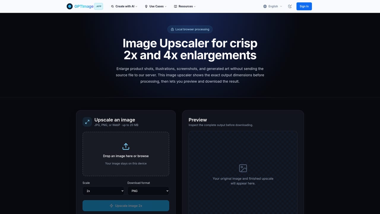 GPTImage.app — Try a specialty tool