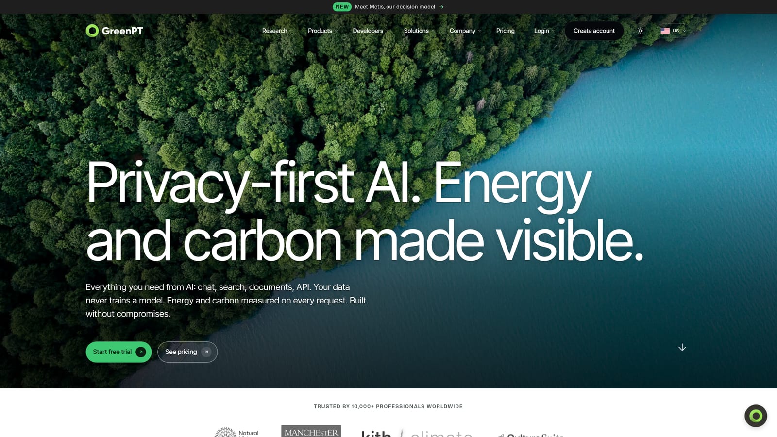 GreenPT — Start the 14-day trial