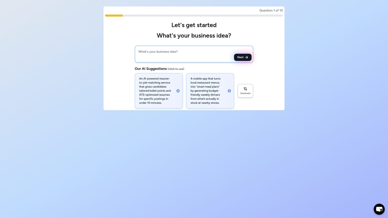 GrowthGrid — Open the questionnaire
