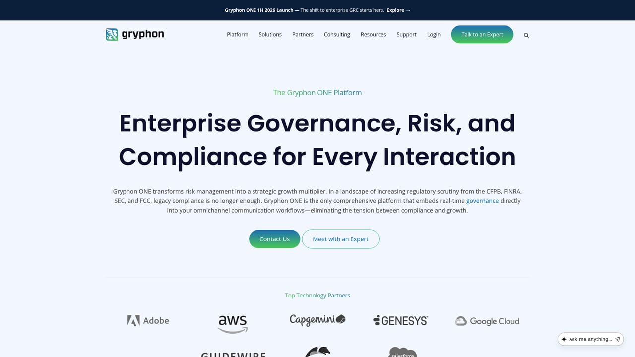 Gryphon — Review the platform and module structure