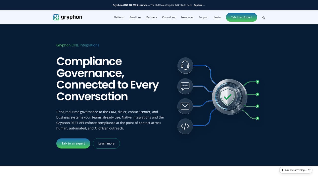 Gryphon — Check integrations against your stack
