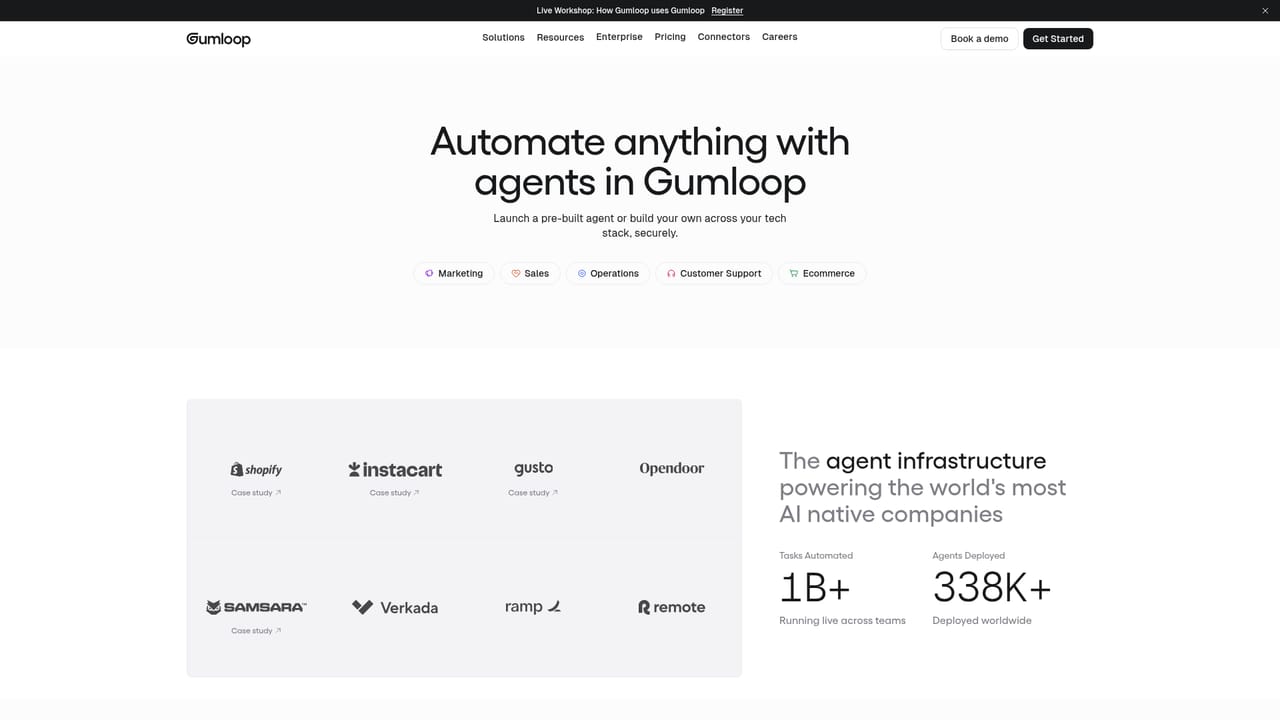Gumloop — Pick a use case to automate first