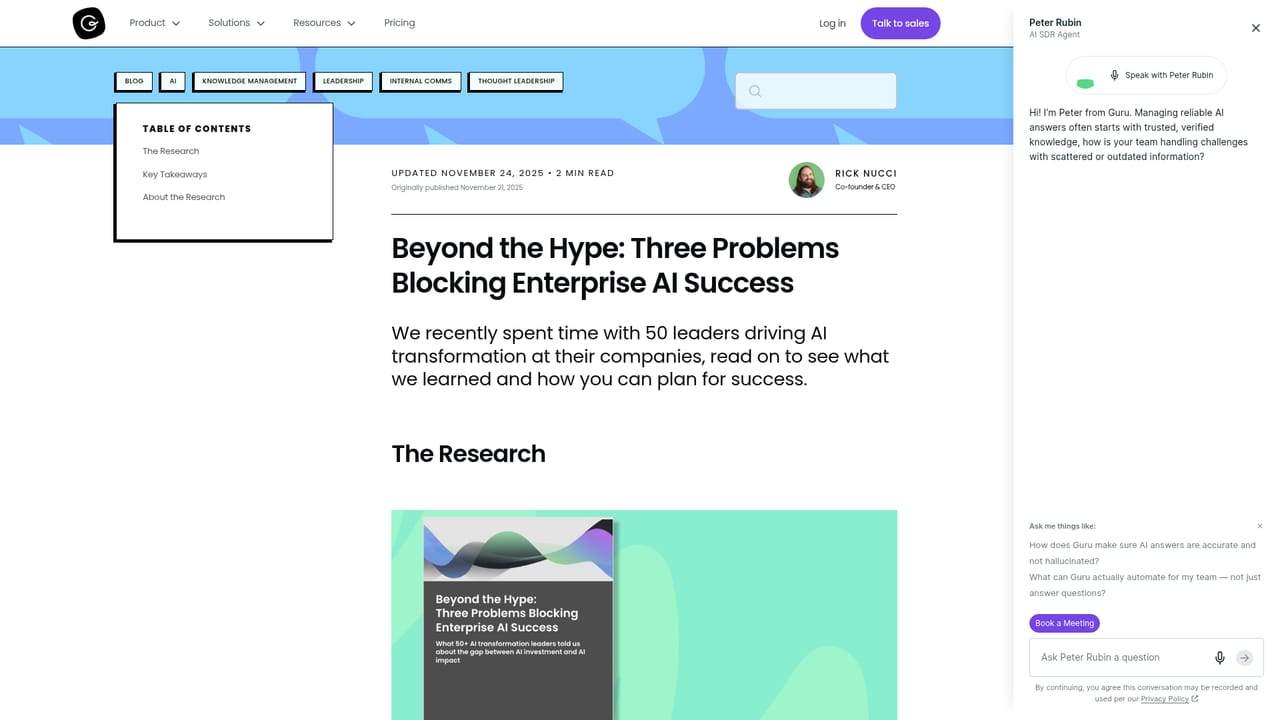 Guru — Explore IT leader insights