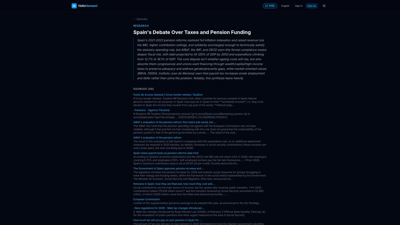 Hello Humans — Share the link and read the companion research