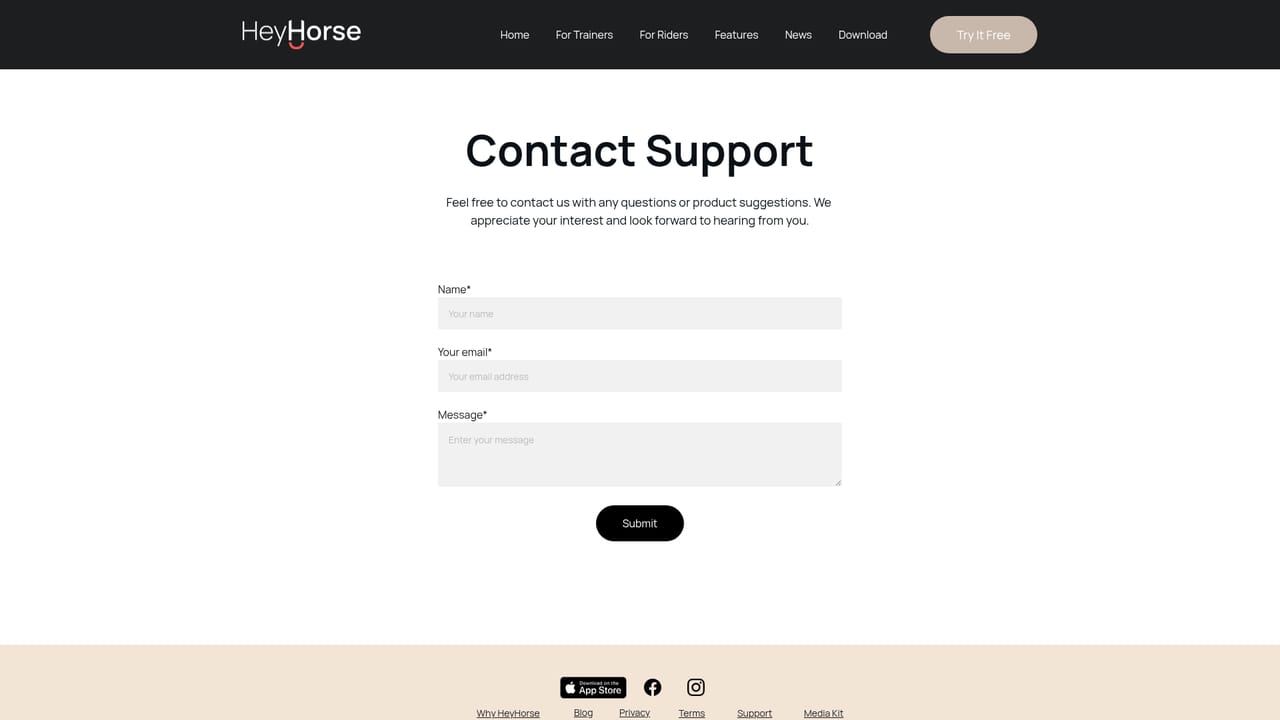 HeyHorse — Get help during the trial