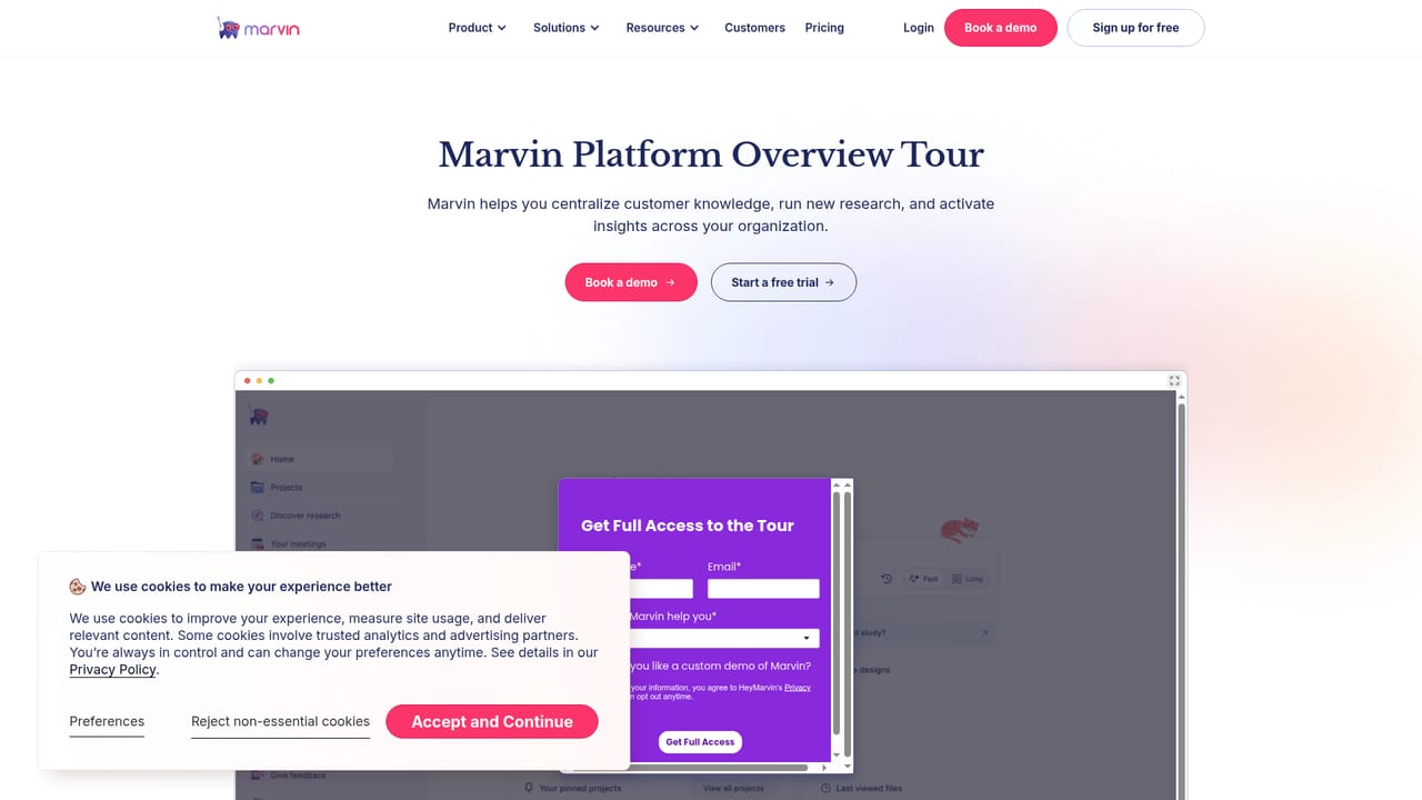 HeyMarvin — Watch the quick product tour