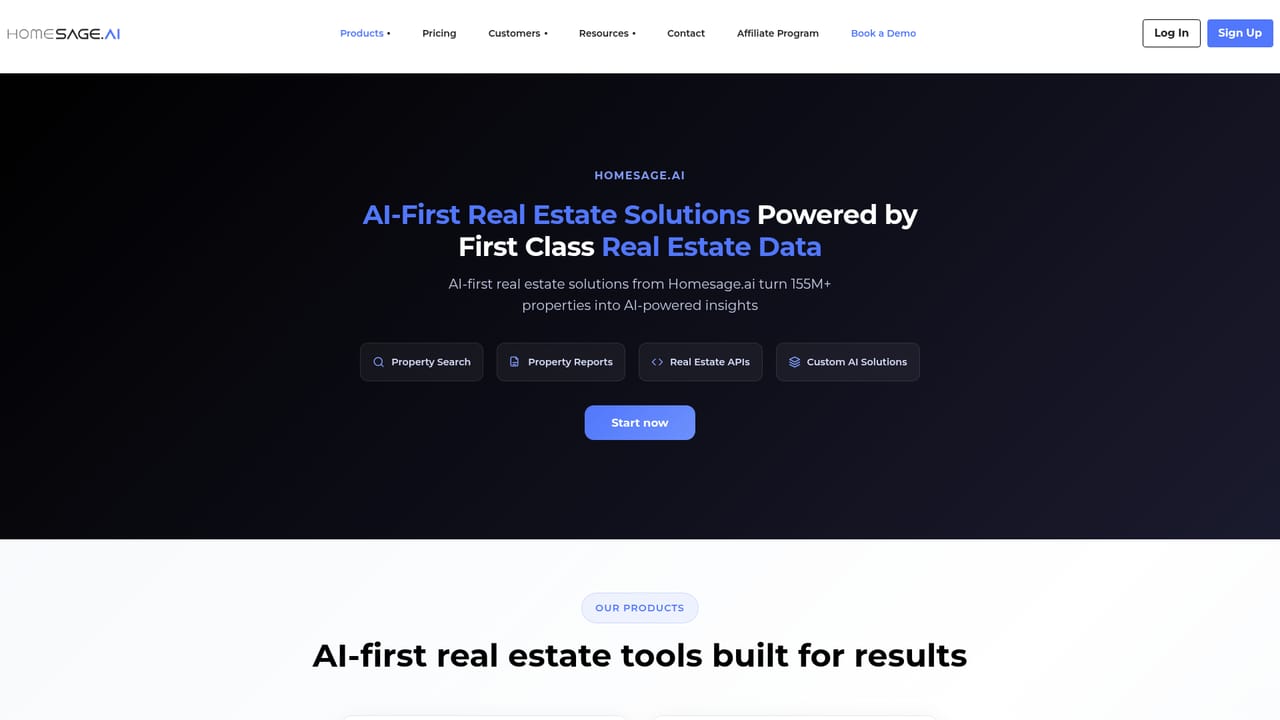 Homesage.ai — Review the product range