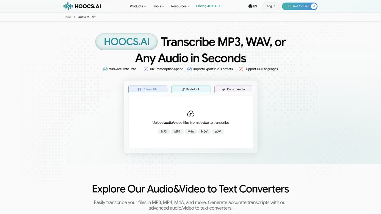 Hoocs AI — Provide the file or link