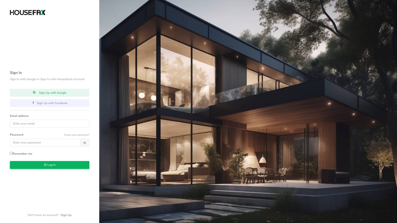 HouseFax AI — Create a free account