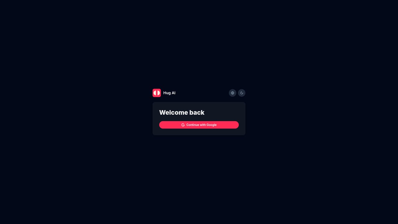 Hug AI — Open the Hug AI app