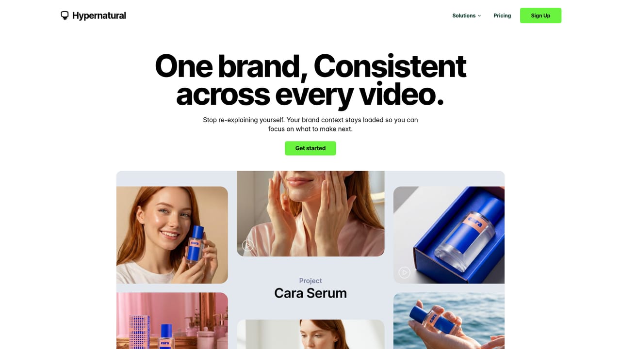 Hypernatural — Set up a Brand