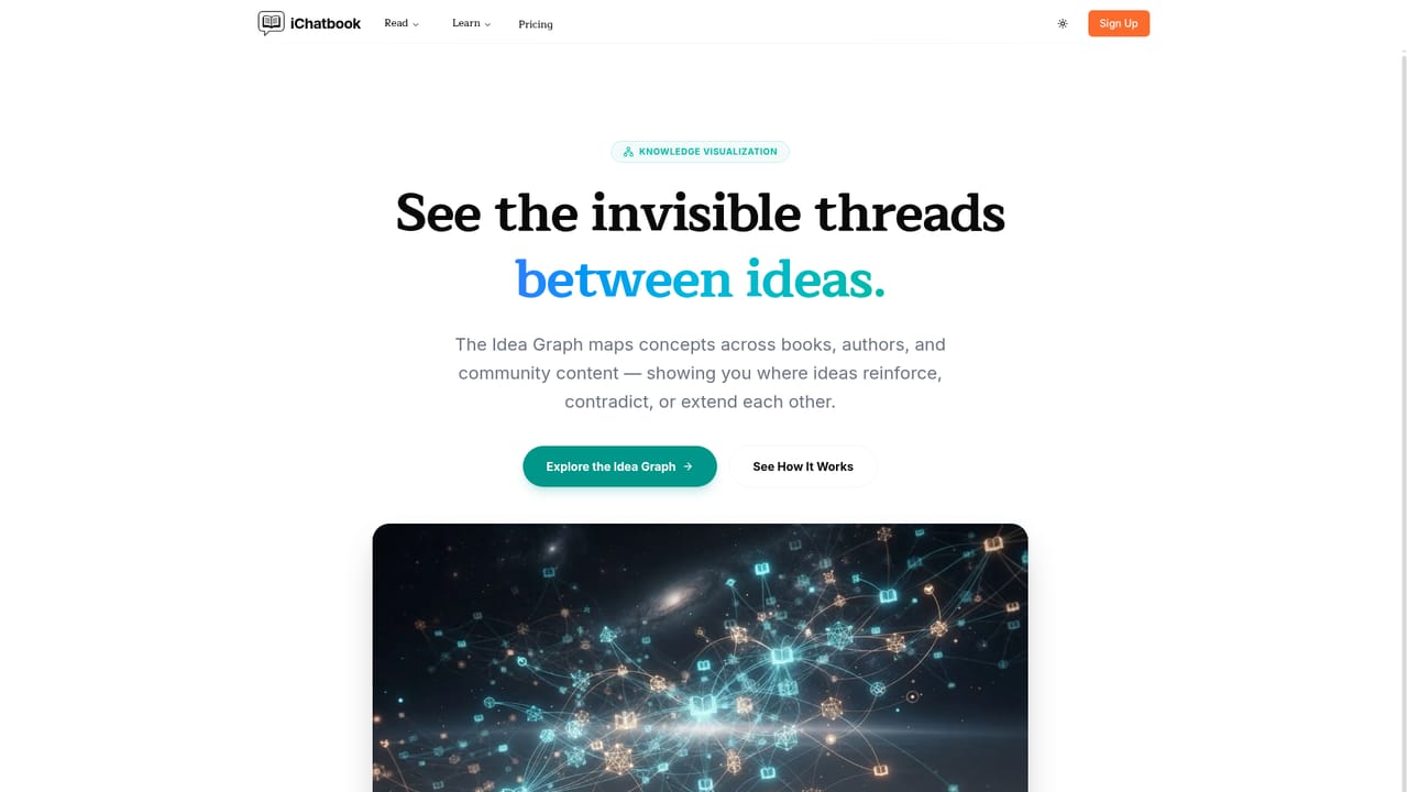 iChatBook — Map ideas across titles