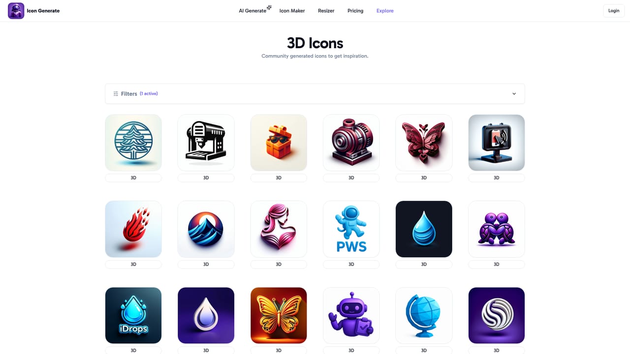 Icon Generate — Pick a visual style