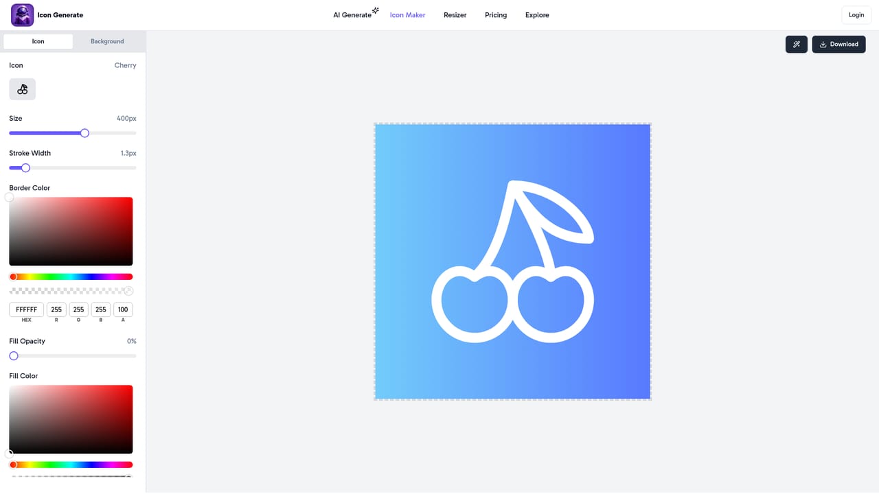 Icon Generate — Download or try the free maker